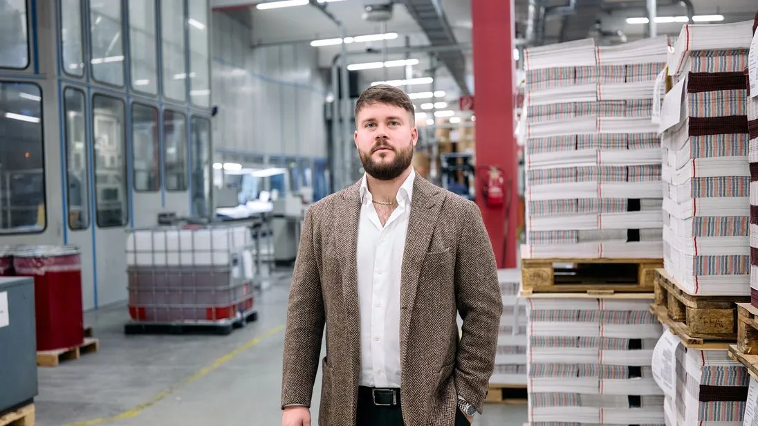 Christoph Herzog, Geschäftsführer der Mayr Miesbach GmbH im Werk